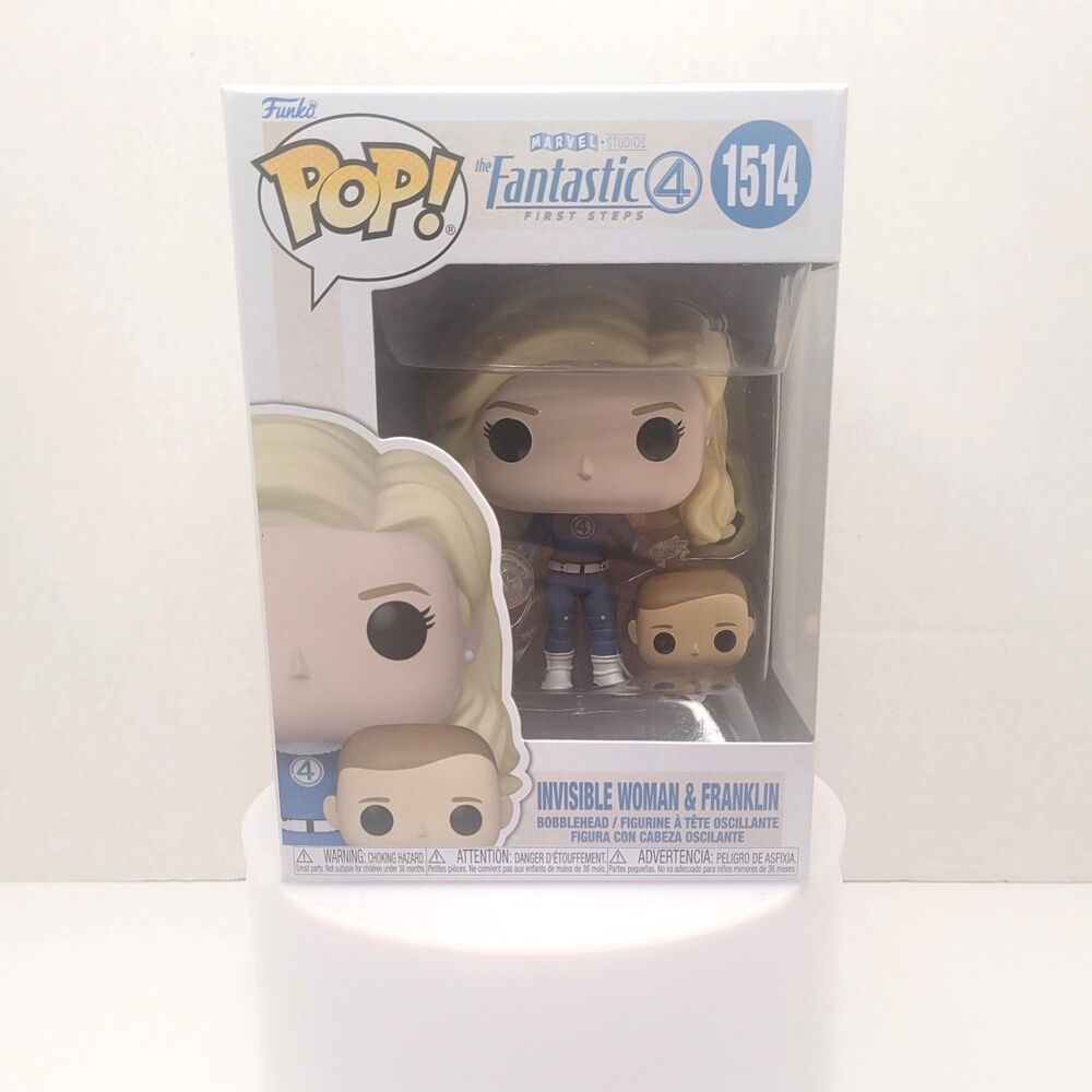 Funko Pop Invisible Woman & Franklin #1514 Fantastic 4